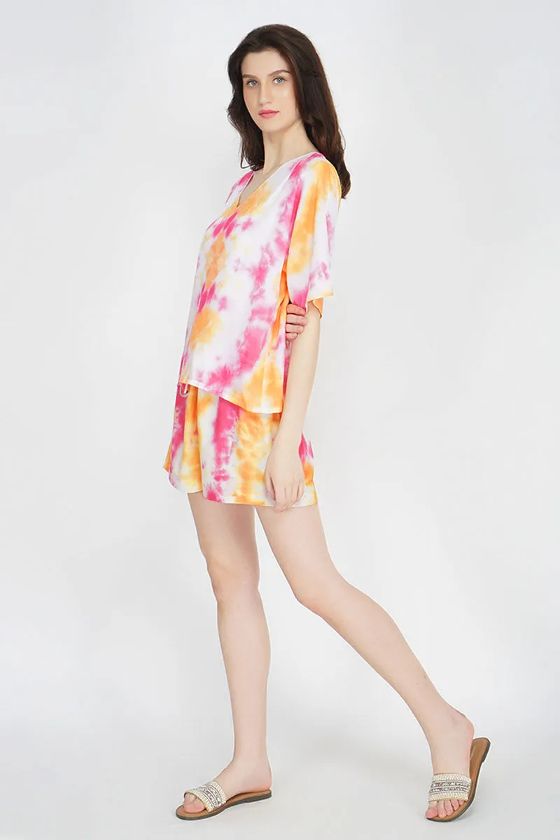 Sunrise Tie Dye Top sold by America & Beyond product image thumbnail 2