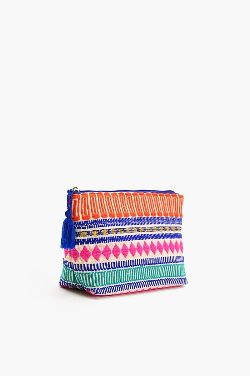 Mexican Striped Spring Make-Up Bags sold by America & Beyond product image thumbnail 2