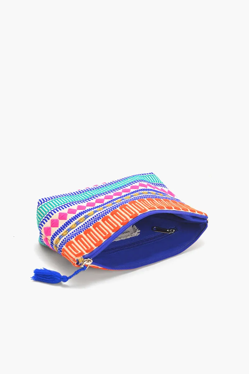 Mexican Striped Spring Make-Up Bags sold by America & Beyond product image thumbnail 3
