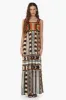 Jungle Cheetah Printed Strap Dress sold by America & Beyond