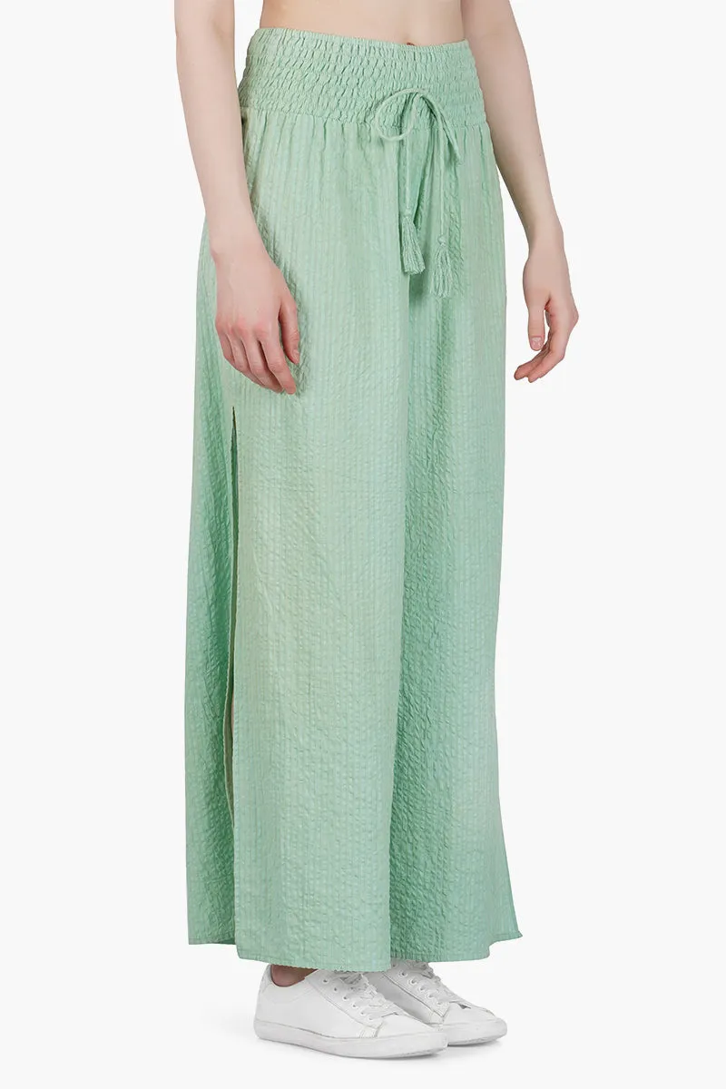 Mint Seersucker Pants sold by America & Beyond product image thumbnail 2