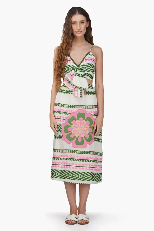 Freesia Y/D Stripe Top sold by America & Beyond