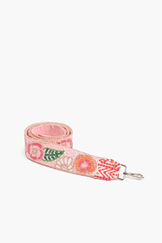 Embellished Crossbody Strap-Summer Garden sold by America & Beyond