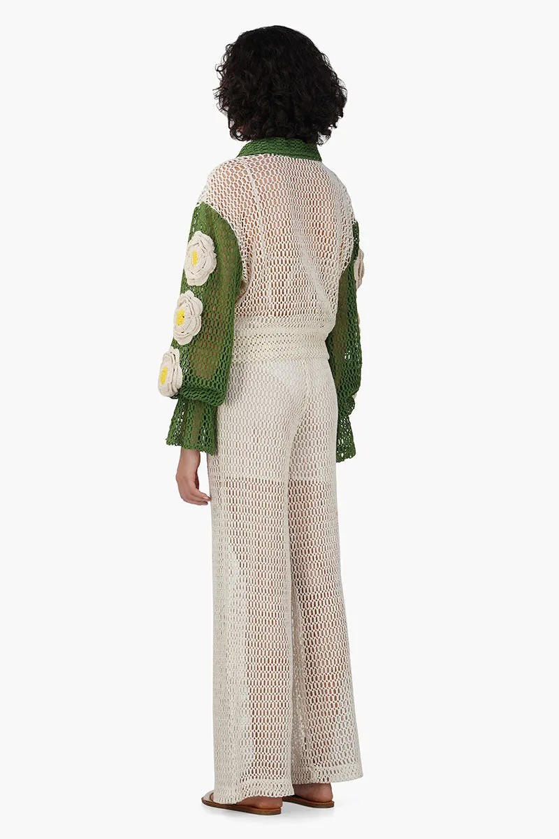 French Acru Crochet Pants sold by America & Beyond product image thumbnail 3