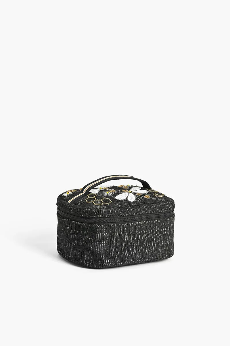 Bee Brave Travel Make Up Bag sold by America & Beyond