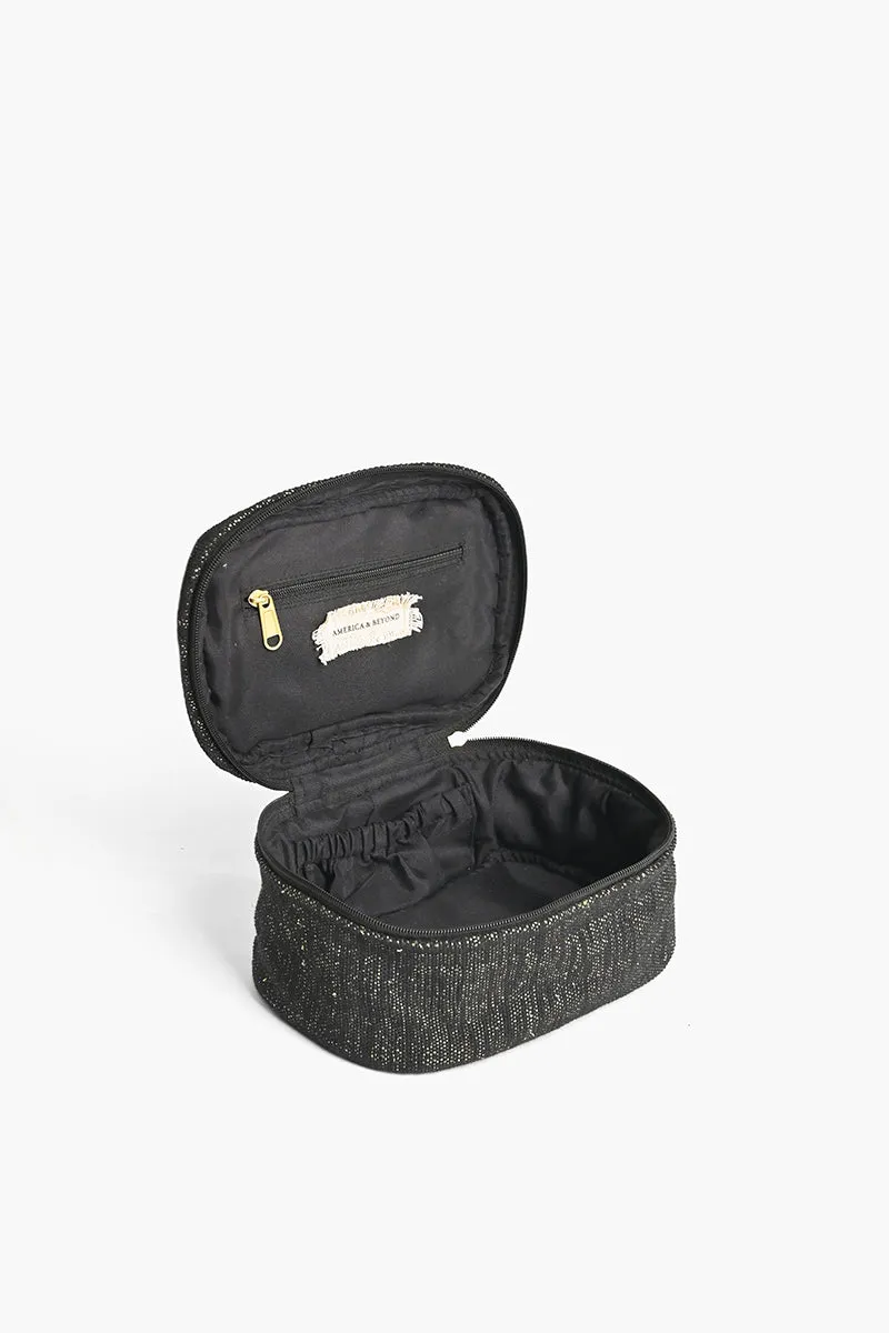 Bee Brave Travel Make Up Bag sold by America & Beyond product image thumbnail 4