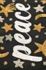Peace Embellished Wristlet Clutch sold by America & Beyond