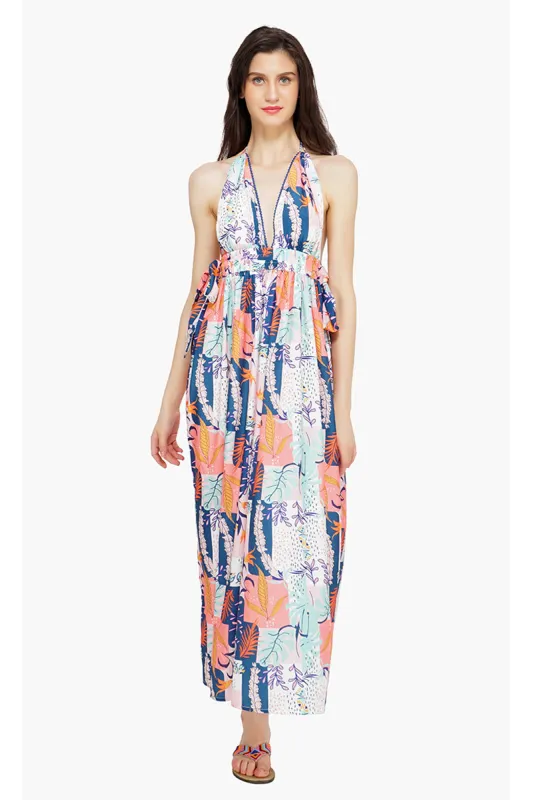 Playful Petals Maxi Dress sold by America & Beyond