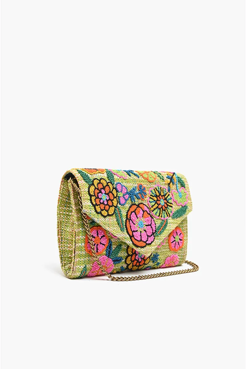 That 70's Lime Clutch sold by America & Beyond product image thumbnail 3