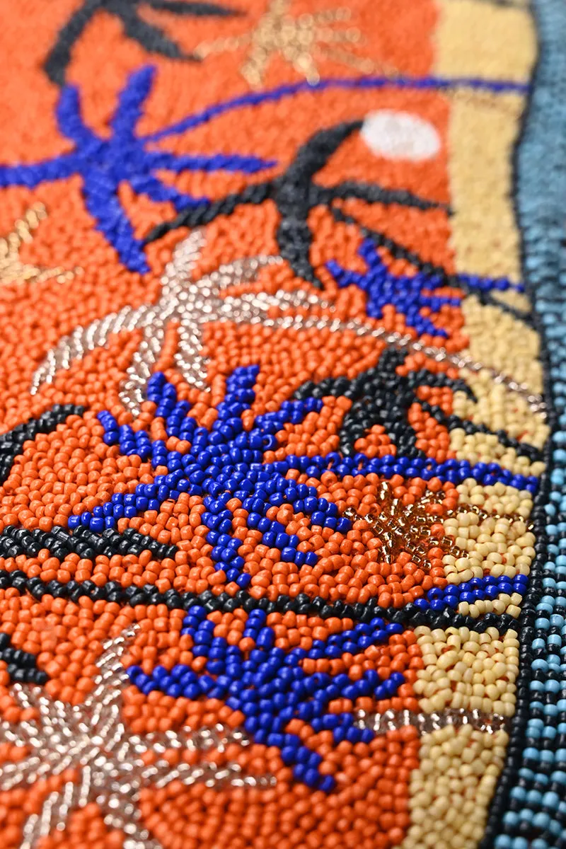 Miami Moonlit Palms Shoulder Bag sold by America & Beyond product image thumbnail 2