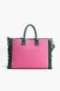 Pink Flutter Oasis Tote sold by America & Beyond