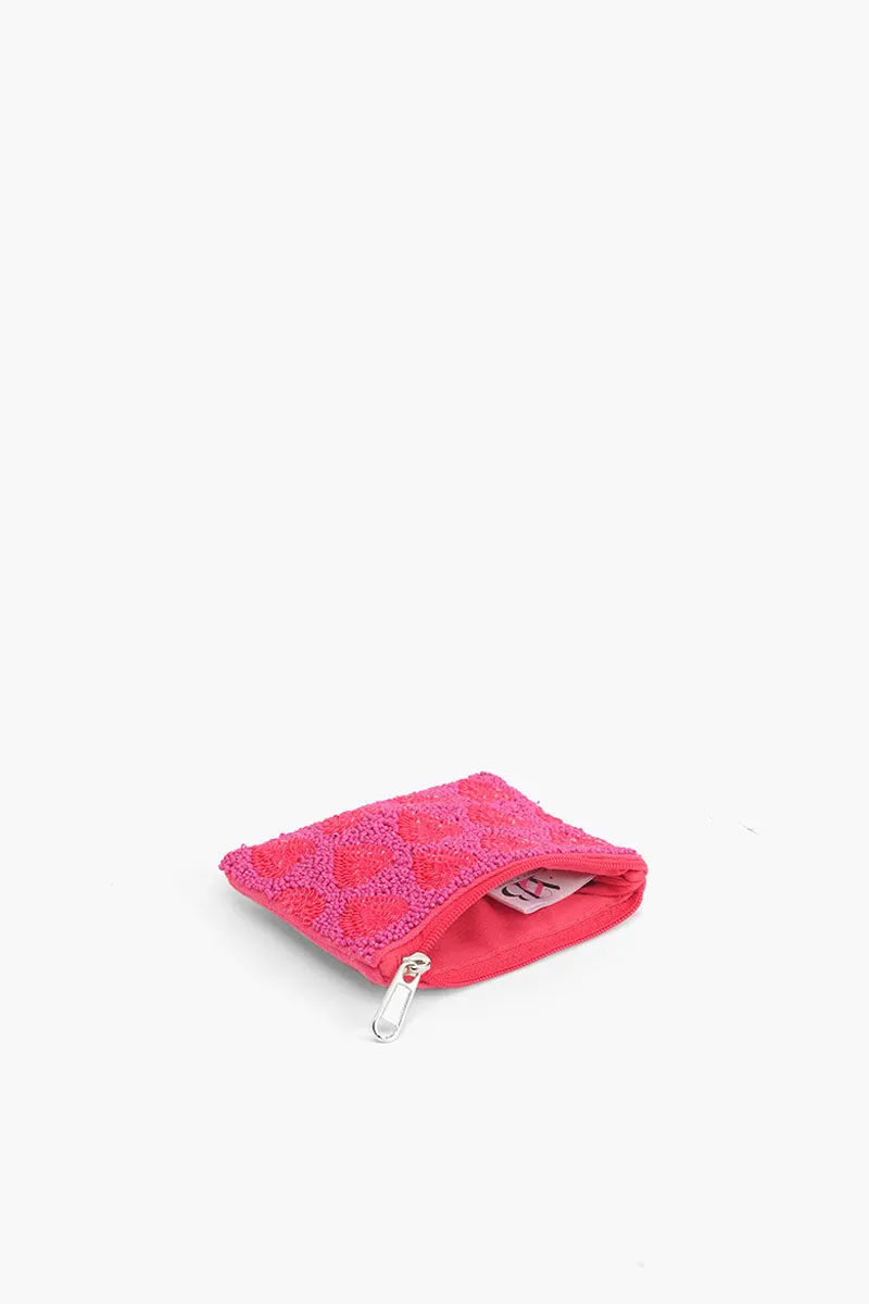Pink Heary Mini Pouches sold by America & Beyond product image thumbnail 3