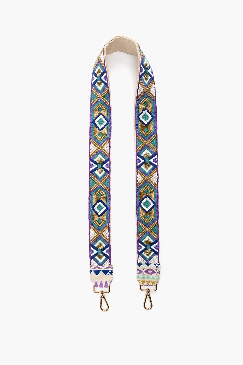 Bag Strap Geo Lilac sold by America & Beyond