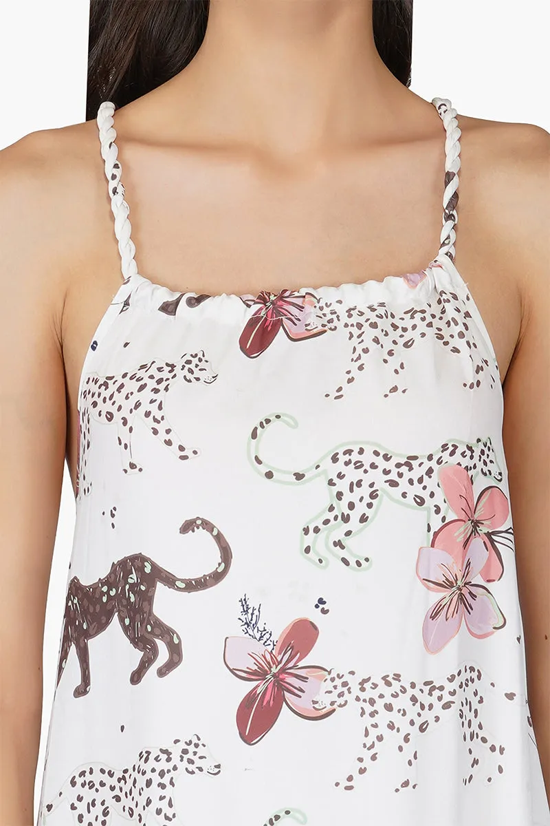 Jaguar Floral Maxi Dress sold by America & Beyond product image thumbnail 5