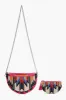Aztec Embellished Crossbody Pouch with Coin Pouch sold by America & Beyond