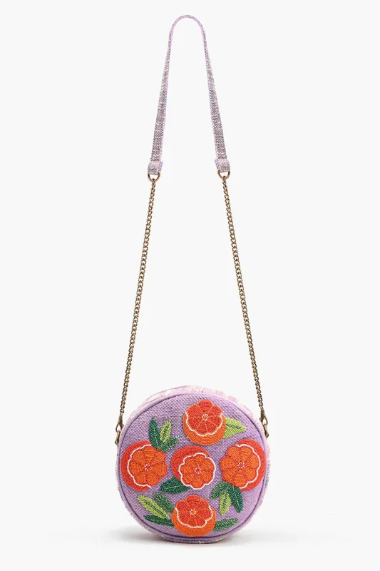 Florida Lavendar Crossbody Bag sold by America & Beyond