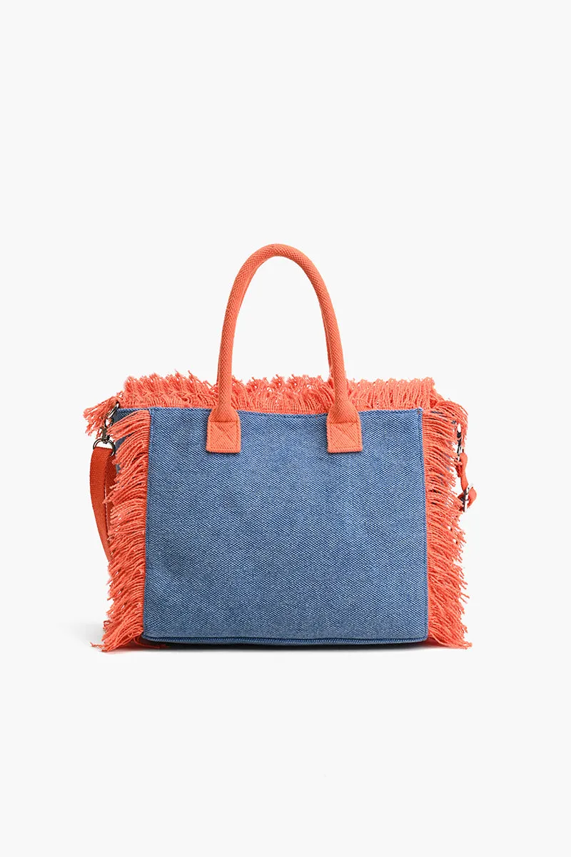 Rainbow Flutterby Foliage Mini Tote sold by America & Beyond product image thumbnail 4