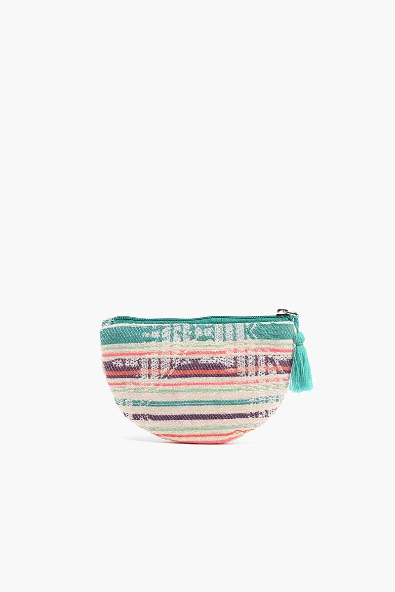 Tropical Embellished Crossbody Pouch with Coin Pouch sold by America & Beyond product image thumbnail 4