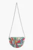 Tropical Embellished Crossbody Pouch with Coin Pouch sold by America & Beyond