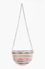 Tropical Embellished Crossbody Pouch with Coin Pouch sold by America & Beyond