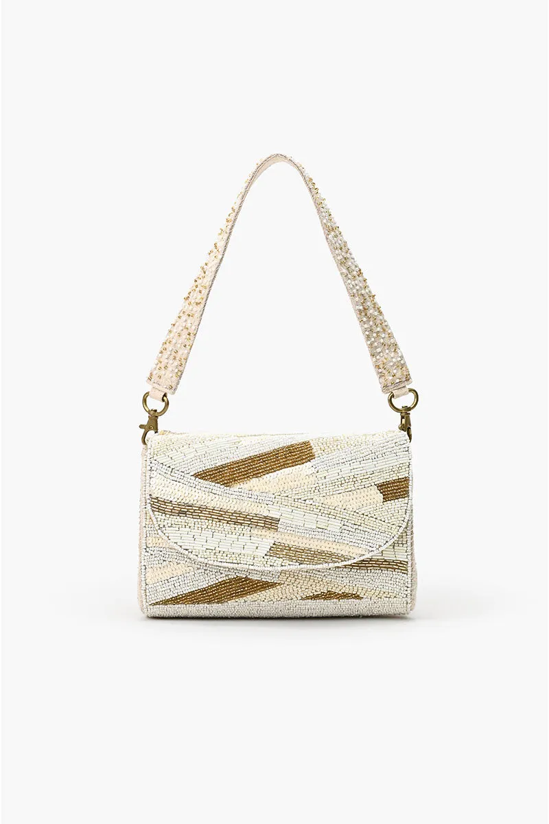Winter White Handbag sold by America & Beyond