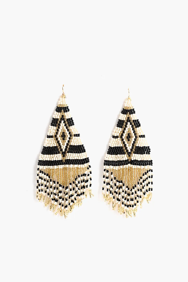 Boho Tribal Earrings sold by America & Beyond