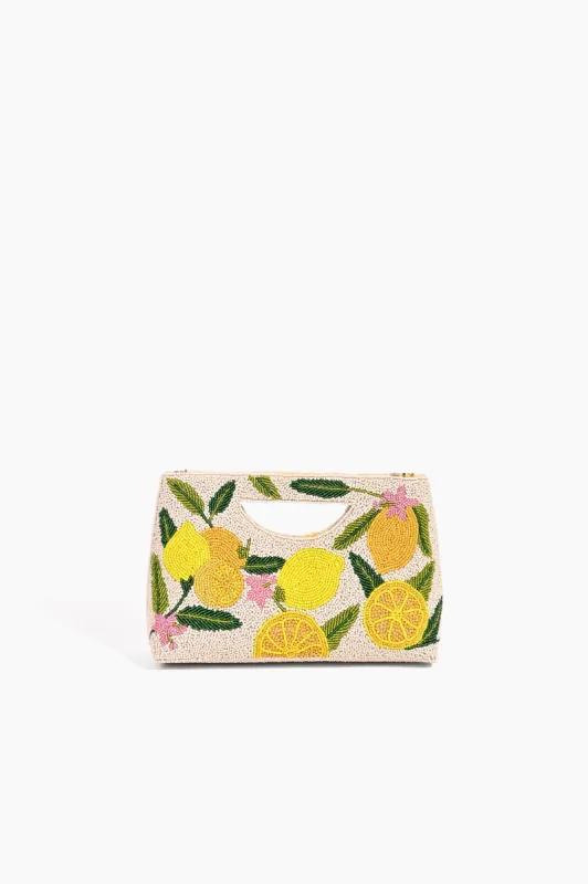 Make Lemonade Clutch sold by America & Beyond