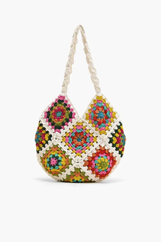The Ultimate Slouchy Crochet Shoulder Bag sold by America & Beyond