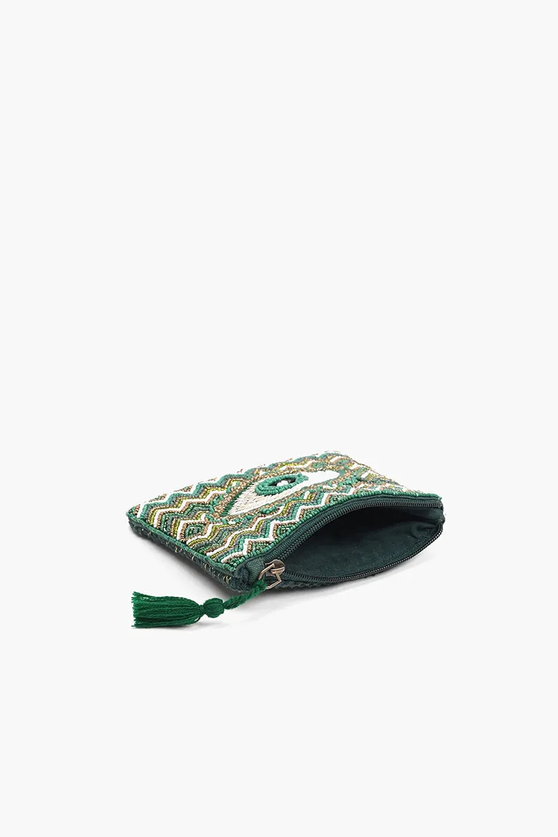 Evergreen Evil Eye Mini Pouches sold by America & Beyond product image thumbnail 3
