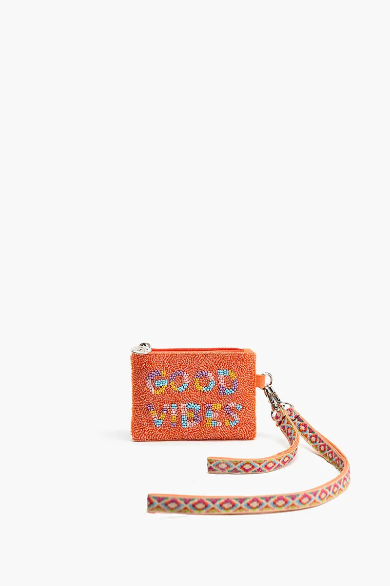 Good Vibes Coin Bag sold by America & Beyond