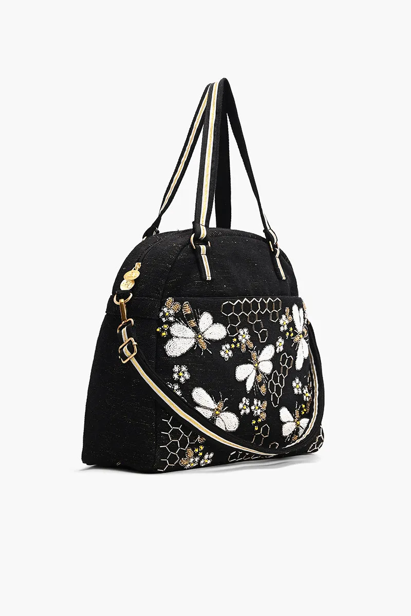 Bee Brave Travel Tote with Eye Mask sold by America & Beyond product image thumbnail 2