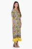 Citrus Lemon Printed Dress sold by America & Beyond