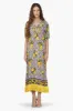 Citrus Lemon Printed Dress sold by America & Beyond