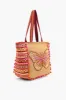 Embellished Shopper Tote Butterfly sold by America & Beyond