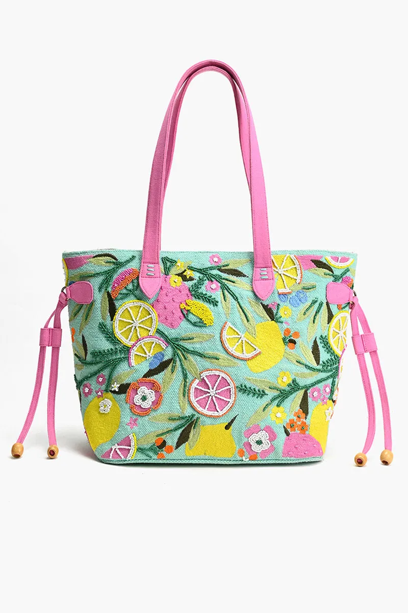 Citrus Blueberry Infusion Tote sold by America & Beyond