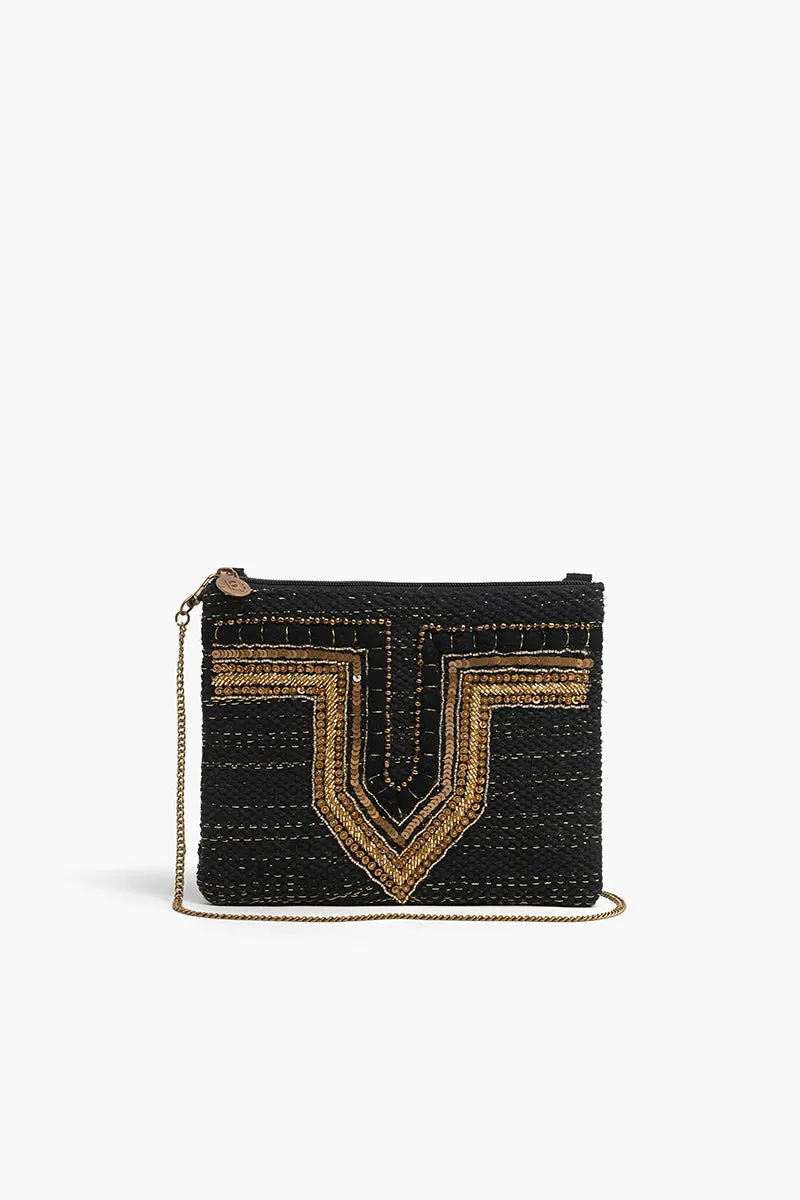 Luxe Love Clutch sold by America & Beyond