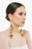 Fruits Hanging Beaded Earrings sold by America & Beyond