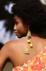 Fruits Hanging Beaded Earrings sold by America & Beyond