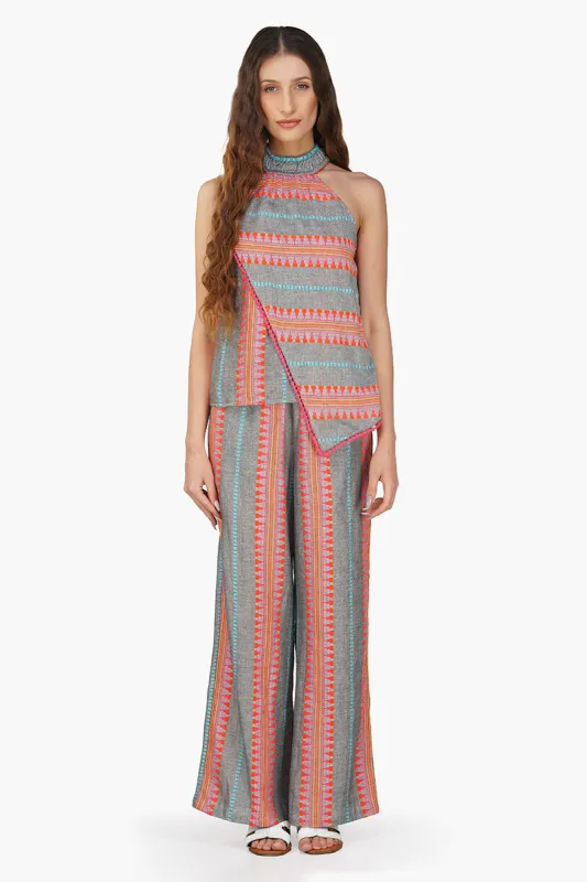 Starlette Yarn Dyed Stripe Pants sold by America & Beyond