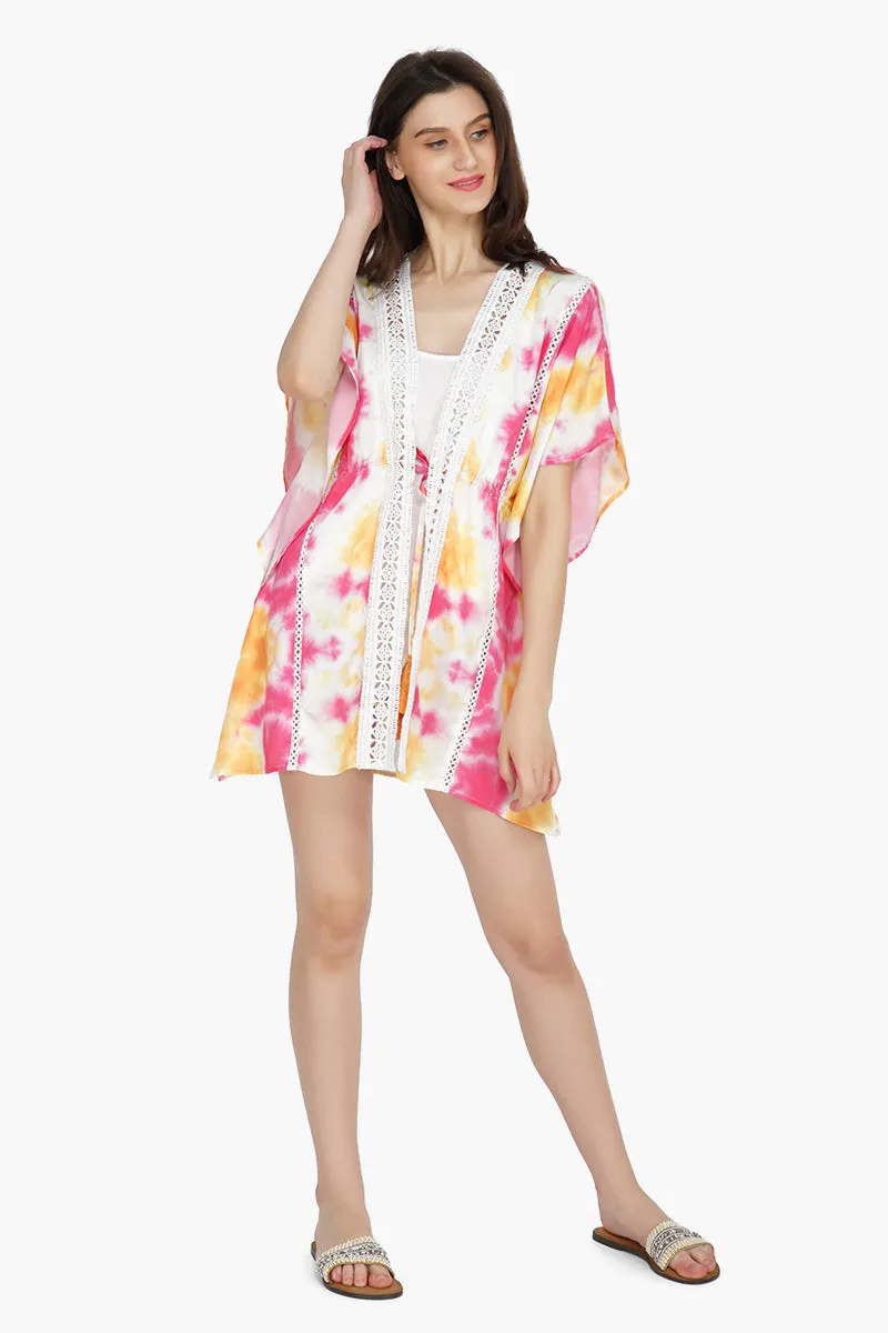 Sunrise Tie Dye Cover Up sold by America & Beyond