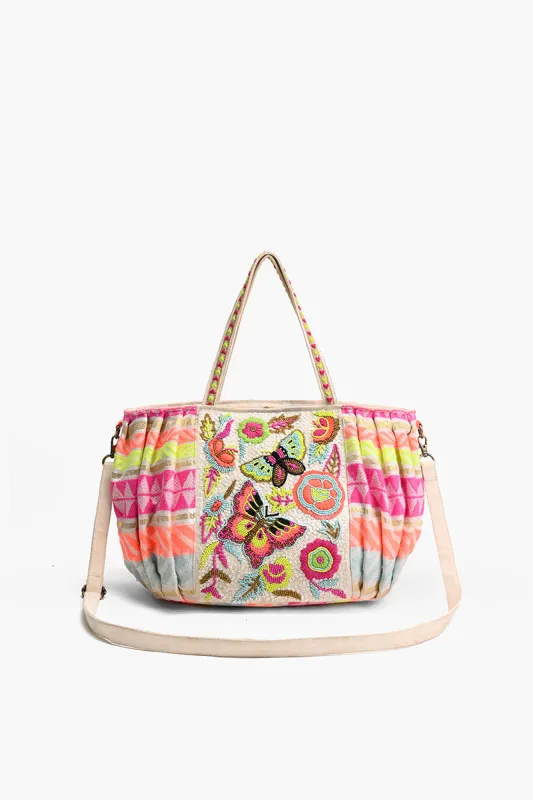 Butterfly Kaleidoscope Tote sold by America & Beyond
