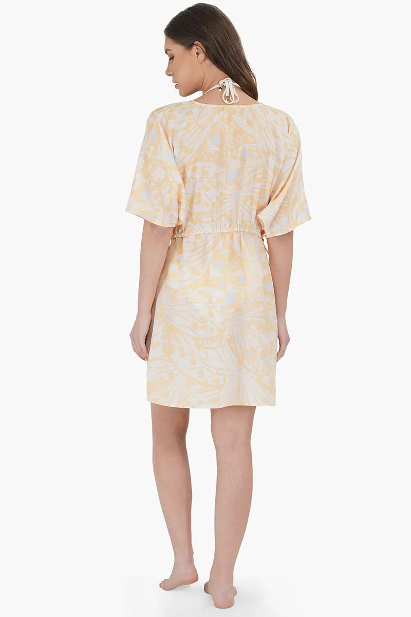 Afterglow Butterfly Kimono Dress sold by America & Beyond product image thumbnail 4