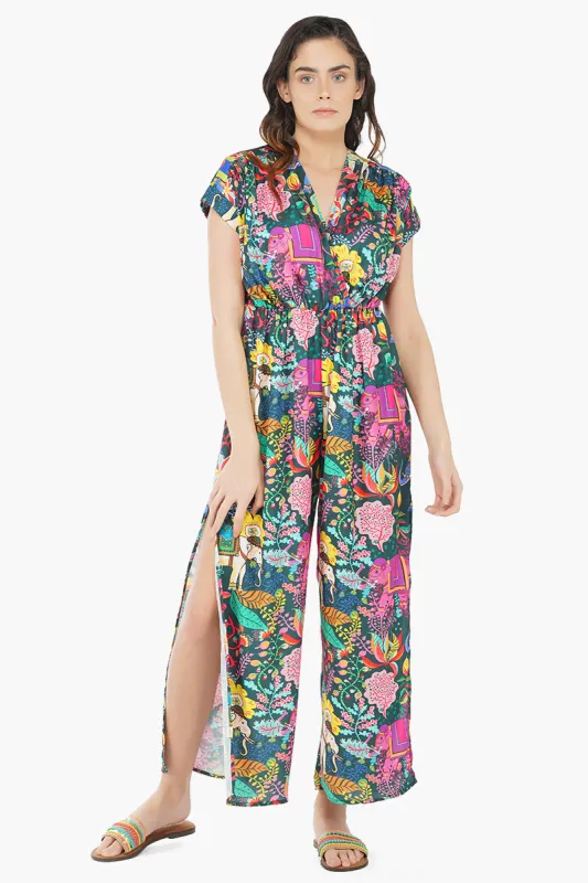 Persian Paradise Jumpsuit - Boho Jumpsuit With Pockets For Women sold by America & Beyond