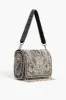 Smoked Pearl Hand Beaded Shoulder Bag sold by America & Beyond