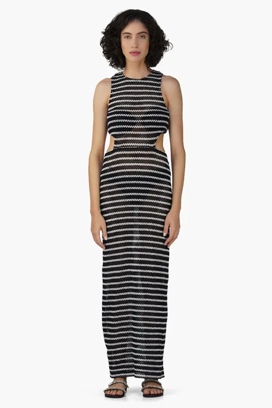 Cleo Stripe Bodycone Dress sold by America & Beyond