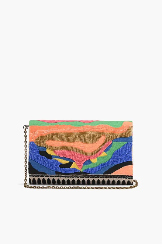 Bella Embellished Clutch sold by America & Beyond