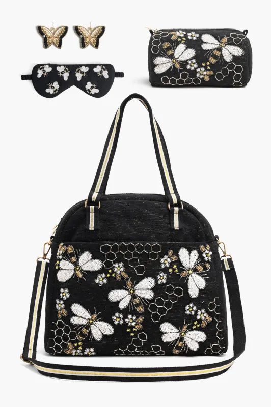 Back in Black Bee Brave Set of 3 sold by America & Beyond