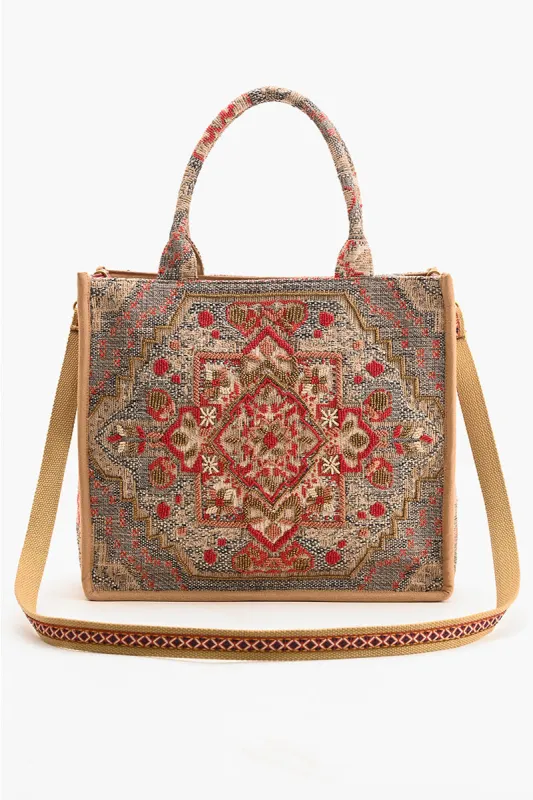 Royal Tapestry Tote sold by America & Beyond