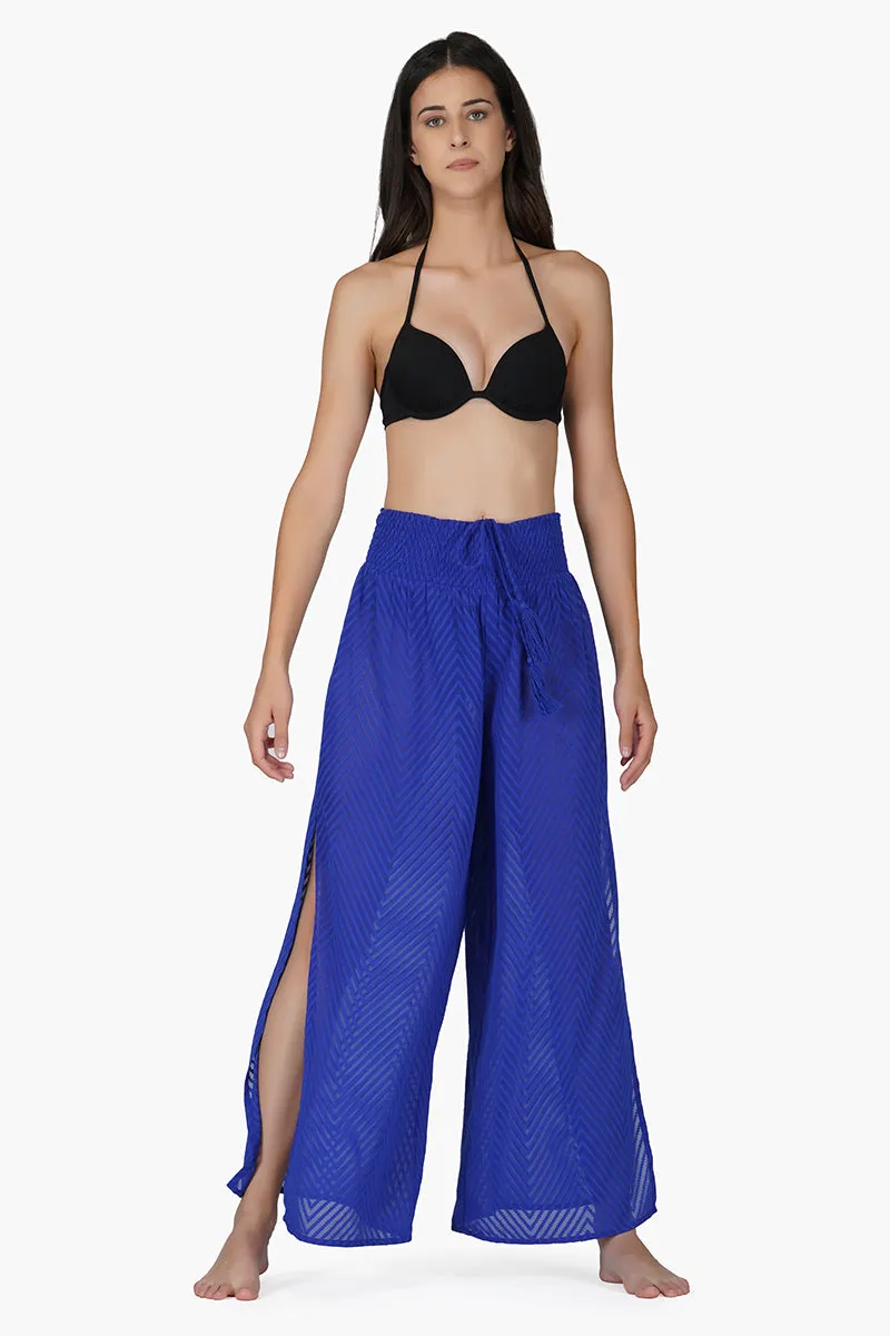 Princess Blue Chevron Pants sold by America & Beyond