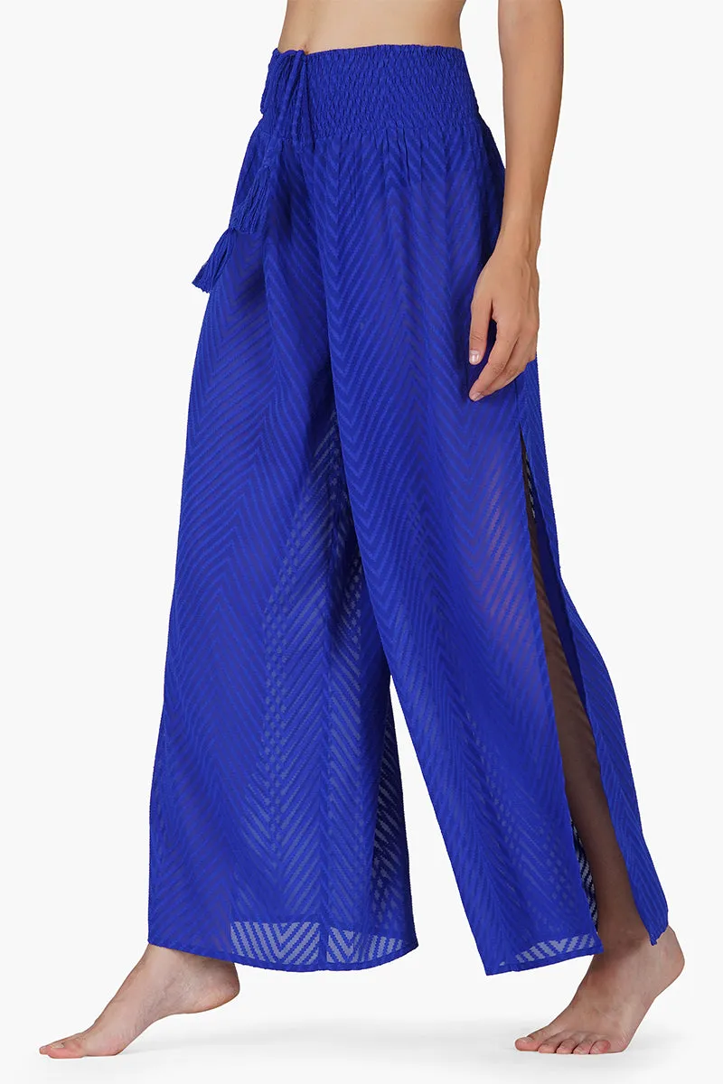 Princess Blue Chevron Pants sold by America & Beyond product image thumbnail 3